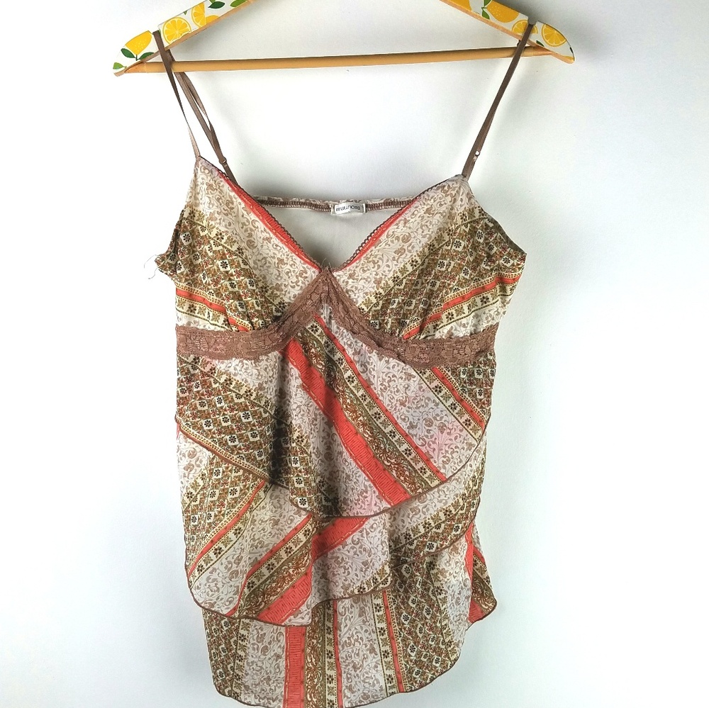 Maurices Boho Shirt Sz L